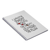 Grappig notitieboek voor hondenliefhebbers (Rechterzijde)