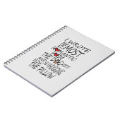 Grappig notitieboek voor hondenliefhebbers (Linkerzijde)