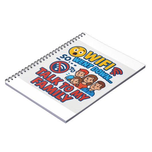 Grappig Notitieboek voor studenten (Linkerzijde)