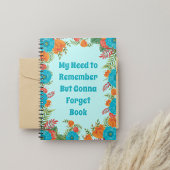 Grappig Notitieboek voor vergeetachtige mensen cad