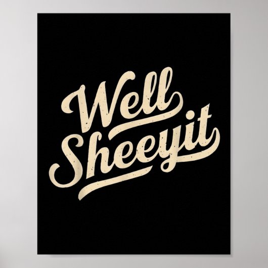 Grappig Nou ja Design _1 Poster (Voorkant)