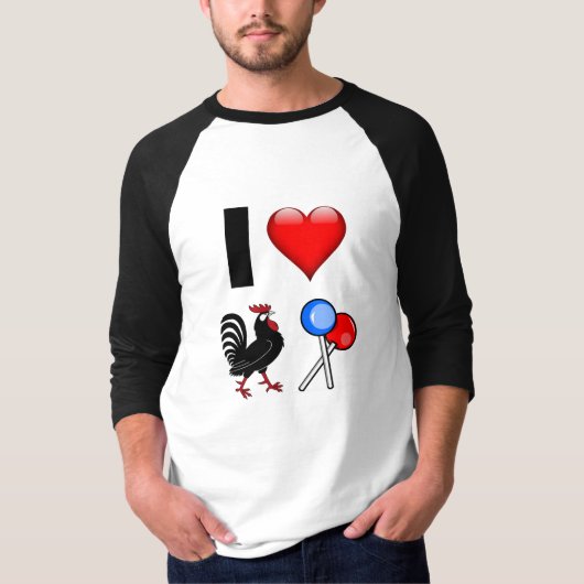 Grappig Novelty Rooster Sucker T-shirt (Voorkant)