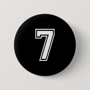 Grappig Nummer 7 67 Meme Kostuum Matching Groep Za Ronde Button 5,7 Cm