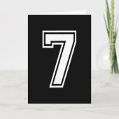 Grappig Nummer 7 67 Meme Kostuum Overeenkomstige G Kaart (Voorkant)
