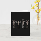 Grappig O-h-i-o State Skeleton Lover Ohio Hallowee Kaart (Gele Bloem)