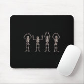 Grappig O-h-i-o State Skeleton Lover Ohio Hallowee Muismat (Met muis)