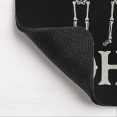 Grappig O-h-i-o State Skeleton Ohio Halloween Vint Muismat (Hoek)