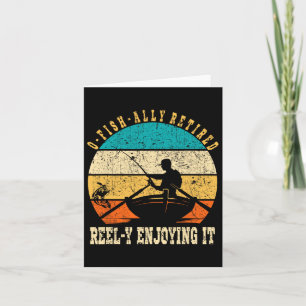 Grappig O-vis-bondgenoot gepensioneerd Reel-y geni Kaart