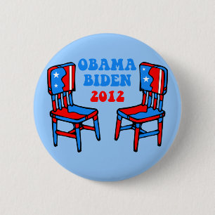 grappig Obama Biden Ronde Button 5,7 Cm