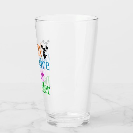 Grappig obsessief-klokstoornis glas (Links)