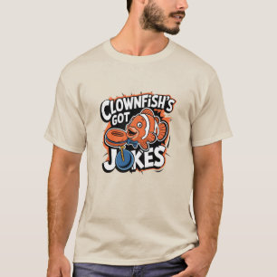 Grappig Ocean Life: Clownfish Design T-shirt