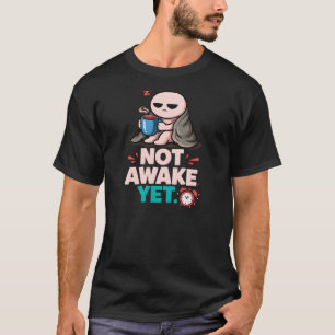 Grappig ochtend koffiecadeau – Nog niet wakker Car T-shirt