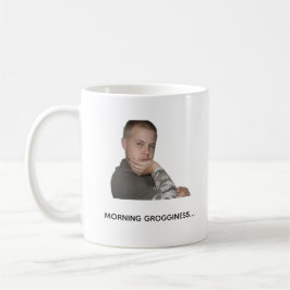 Grappig ochtendkoffie stemmingsmok mug meme ontwer koffiemok