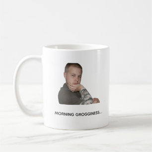 Grappig ochtendkoffie stemmingsmok mug meme ontwer koffiemok