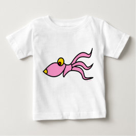 grappig octopus babyshirt