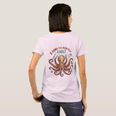 Grappig Octopus Barber Shirt – Multi-Tool Hair Sty (Achterkant volledig)