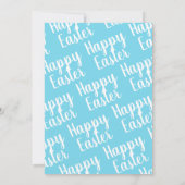 Grappig Oddball Bunny Paasrunch & Egg Hunt Kaart (Achterkant)