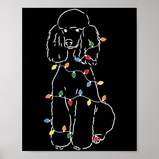 Grappig Odle Christmas Tee Shirt - Schattige Odle  Poster (Voorkant)