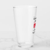 Grappig OEPS, IK DACH DAT IK GESMOORD WAS Glas (Rechts)