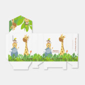 Grappig Oerwoud Baby Dieren Tent Favor Box Bedankdoosjes (Uitgevouwen)
