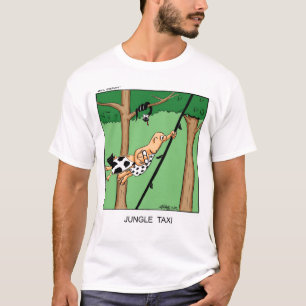 Grappig oerwoud taxi T-shirt