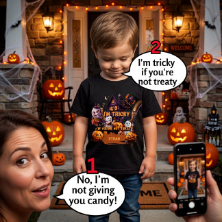 Grappig of Verdrag Mooie Peuter Halloween T-Shirt