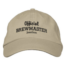 Grappig Officiële Brewmaster Beer Lover Custom Nam