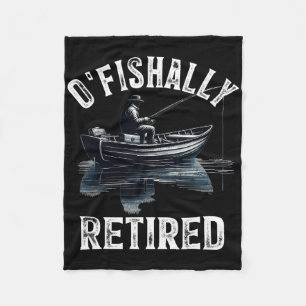 Grappig O'fishally Gepensioneerd T-shirt Voor Pens Fleece Deken