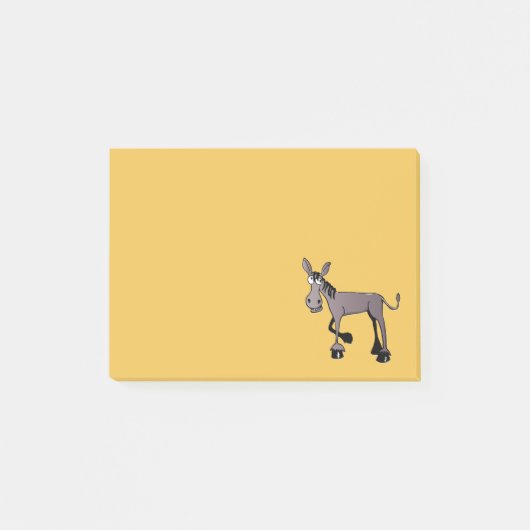 Grappig ogend Big Eyed Donkey Post-it® Notes (Voorkant)