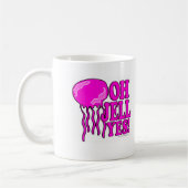 Grappig Oh Jell. Koffiemok (Links)