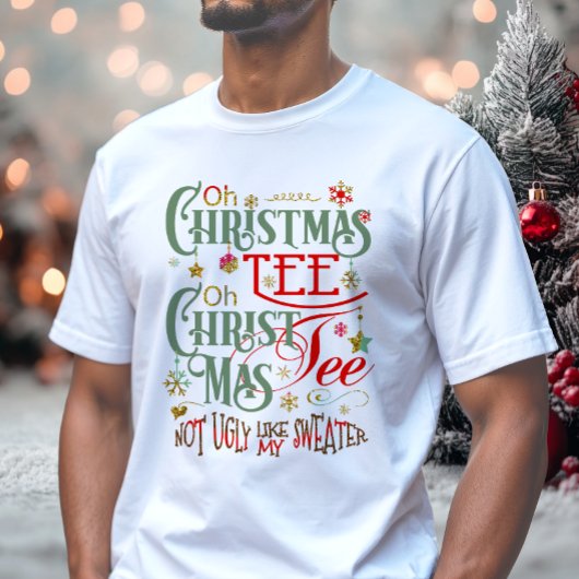 Grappig Oh Kerstmis T-shirt  ID463