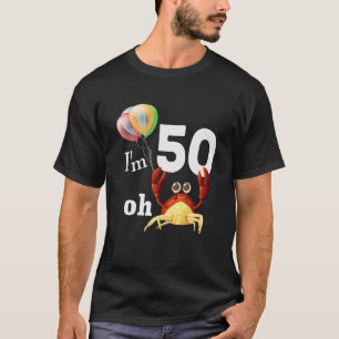 Grappig Oh krap ik ben 50 jaar oud 50e verjaardag  T-shirt