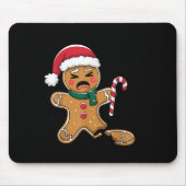 Grappig Oh Snap Gingerbread Bakkerij Kerstsnacks Muismat (Voorkant)