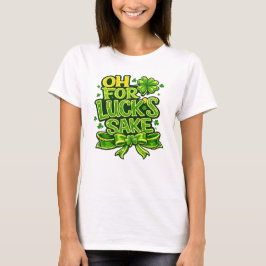Grappig Oh Voor Alle Geluk St. Patrick's Day Klave T-shirt