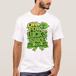 Grappig Oh Voor Alle Geluk St. Patrick's Day Klave T-shirt