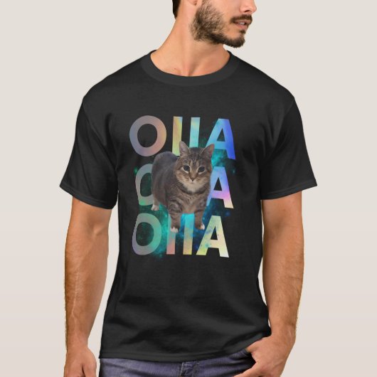 Grappig OIIA OIIA Spinning Cat Meme Grappig Brainr T-shirt (Voorkant)