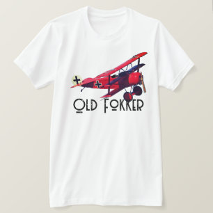 Grappig "Old Fokker" T-shirt
