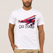 Grappig "Old Fokker" T-shirt (Voorkant)