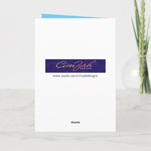 Grappig olifant fototijdperk is irrelevant kaart (Achterkant)