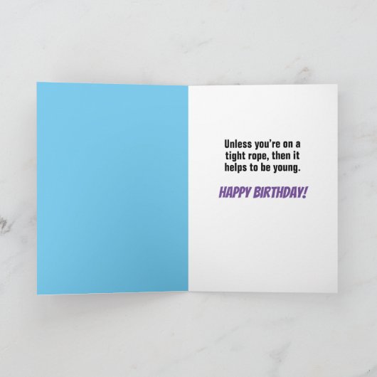 Grappig olifant fototijdperk is irrelevant kaart (Binnen)