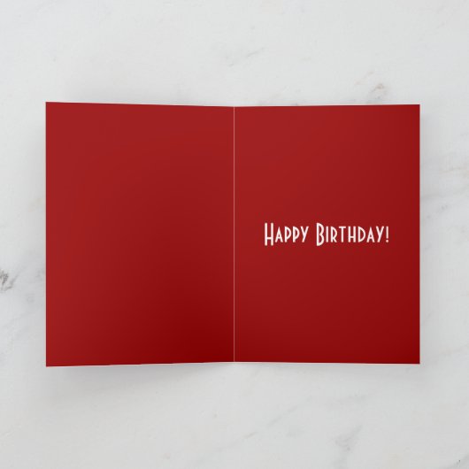 Grappig olifantssnoepje zestien kaart (Binnen)