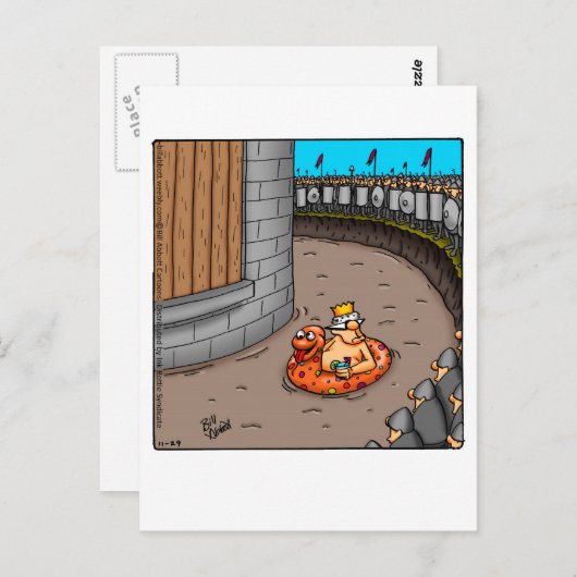 Grappig om aan je Briefkaart te denken (Voorkant / Achterkant)