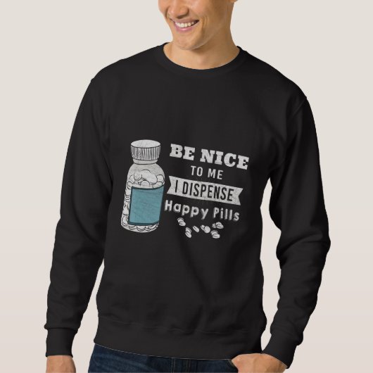 Grappig om aardig te zijn dat ik de farmacie van p trui (Voorkant)