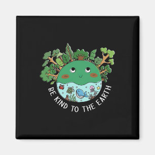 Grappig om aardig te zijn voor de Aarde Planeet Na Magneet