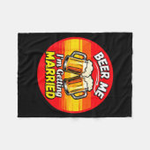 Grappig om bruidegom vrijgezellenfeest voor mannen fleece deken (Voorkant (Horizontaal))