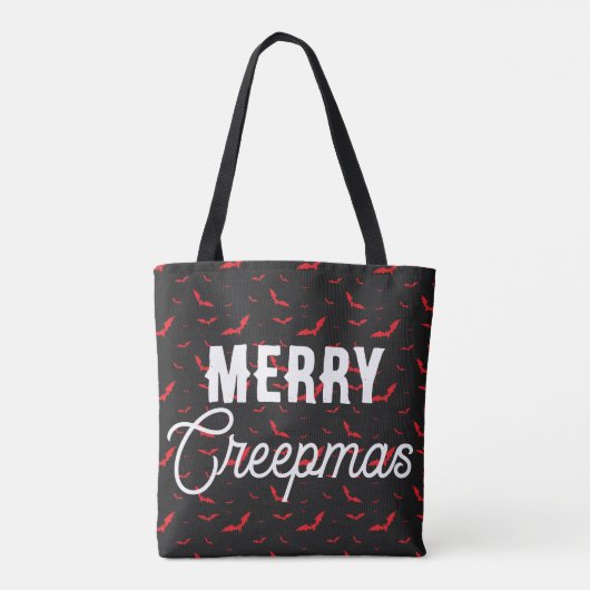 Grappig om een beetje kerst te hebben tote bag (Achterkant)