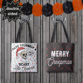 Grappig om een beetje kerst te hebben tote bag