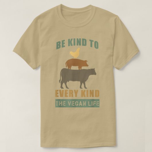 Grappig om elke soort vegetariër voedsel te vinden t-shirt (Design voorkant)