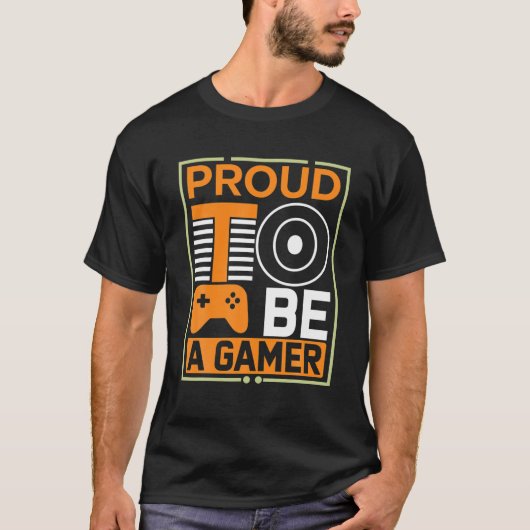 Grappig om games te spelen als gamer-videogames t-shirt (Voorkant)