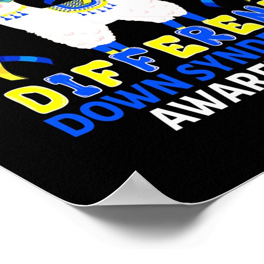 Grappig om het syndroombewustzijn te veranderen poster (Hoek)